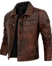 Neu Herren Biker Cafe Racer