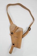 US Holster Leder hell Lederholster Goverment Schulterholster