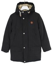 Fred Perry Jacke Herren Klein Down Gefüllt Verstellbare Taille mit Kapuze Futter