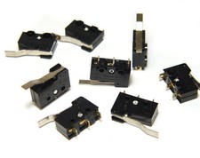 8x Cherry G61 Micro-Taster, Mikro-Schalter mit Hebel, Subminiatur-Switch, NOS