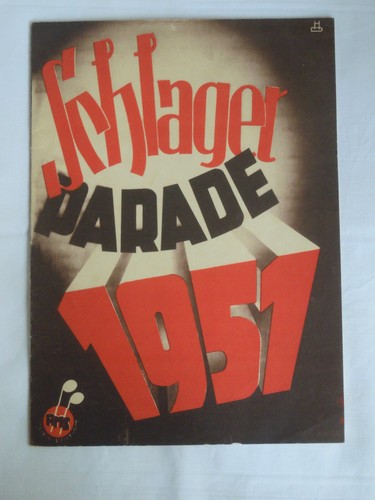 Schlagerparade 1951 noten - 1951,