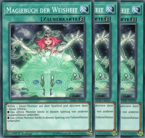 Yugioh magiebuch der - 3x,