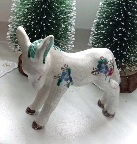 Kleiner esel keramik figur - ,