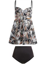 Bügel Tankini mit High Waist