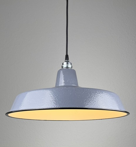 Industrielampe emaille ø45cm - industrielampe,