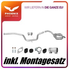 Ford Mondeo MK4 2.0 TDCi mit DPF EURO4 Auspuff Mittelrohr + Endschalldämpfer