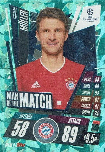 Topps match attax 2020 2021 - topps, 2020/2021
