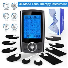 8-in-1 TENS Gerät, EMS, Reizstrom, Schmerztherapie, Elektrotherapie Massage DHL