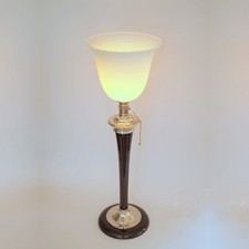 Original Art Deco Mazda Tischleuchte 1930er Tischlampe Schreibtischleuchte