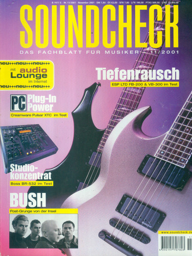Soundcheck 2001 esp - 2001/11,
