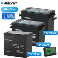 RENOGY 12V 100 200 300Ah