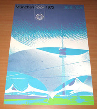 OLYMPIA MÜNCHEN 1972 POSTER