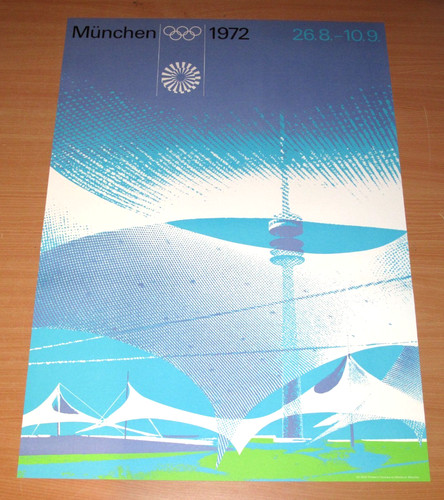 Olympia münchen 1972 poster - 1972,