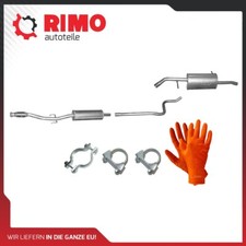 für Citroen C3 II 1.2 VTi 62kW (2012-2016) Auspuffanlage Mittel+Endschalldämpfer