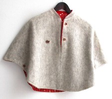 Kinder Trachten Cape natur Gr. 60