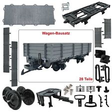 Niederbordwagen gerade grau