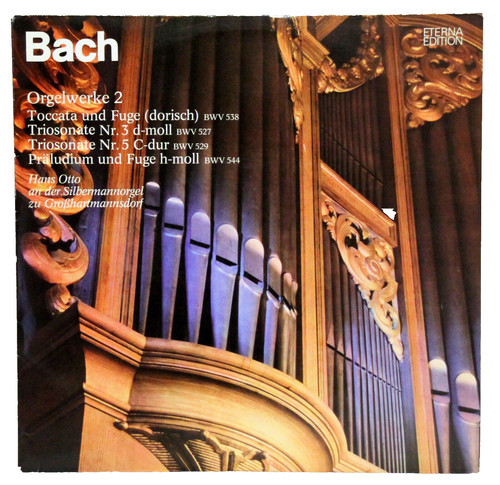 Vinyl bach orgelwerke 2 - 12",