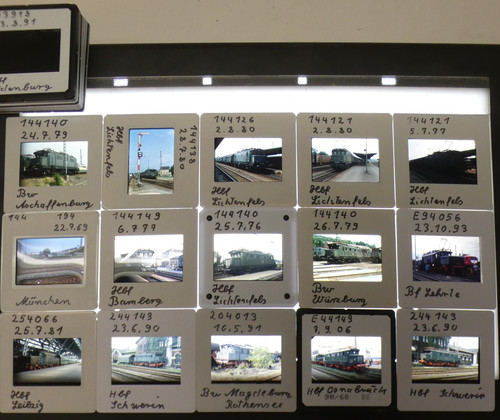 Slides locomotives - 25,