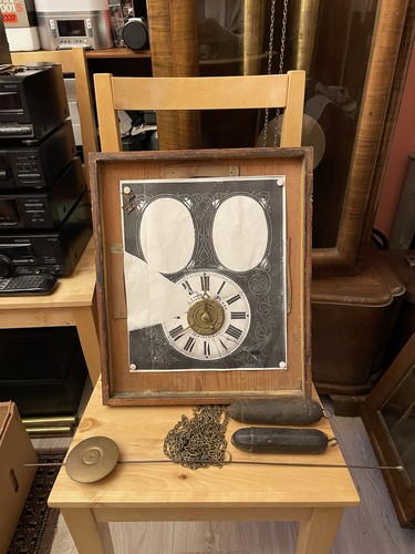 Wanduhr eisenbahnwecker - wanduhr,