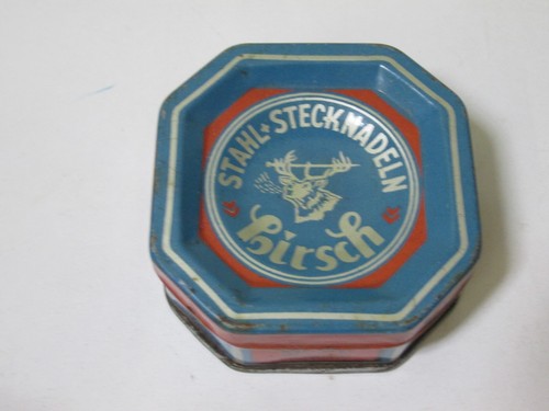 Alte blechdose hirsch stahl - -,