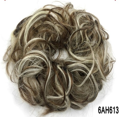 Haarteil haarknoten zopfgummi - haarteil,