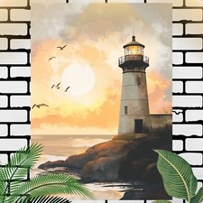 Leuchtturm Poster Schöne