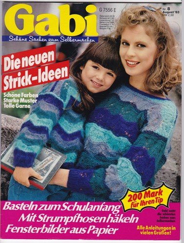 Gabi strick zeitschrift - gabi, strick-zeitschrift