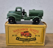 RW 71 A Austin 200 Gallon Water Truck Matchbox Lesney Moko in B Box 1959