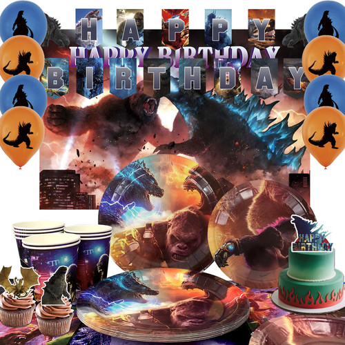 Godzilla kong kinder - godzilla, x