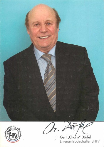 Autogramm gert charly dörfel - gert,