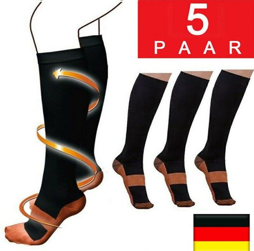 5paar kompressionsstrümpfe - 5paar,