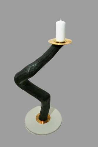 Kerzenständer skulptur deko -  kerzenständer,
