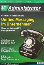 IT Administrator 4/2016 ungel