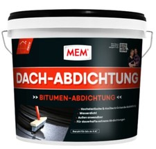 MEM Dachsperre 12 Liter 500420 // Kunststoff-Bitumen-Masse // Abdichtung