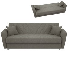 Schlafsofa - beige -