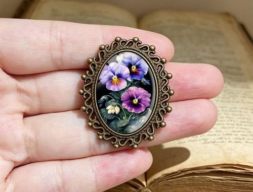 Wunderschöne vintage brosche - vintage,