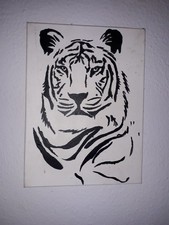 Wandbild 40 x 30 cm "Tiger"