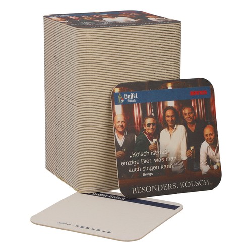 100x gaffel bier bierdeckel - 100x,