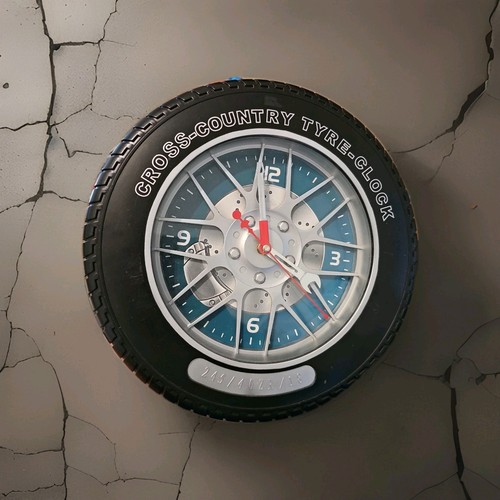 Wanduhr reifen felgen - wanduhr,