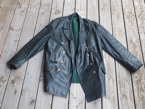 Polizeilederjacke aus den - , 70
