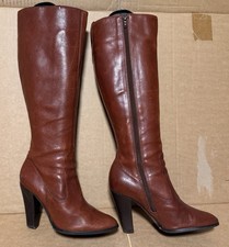 High Heel Buffalo Stiefel Gr. 36 in rotbraun