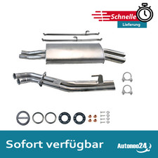 Endschalldämpfer für BMW 3er E30 320i/325i/325i X/325e 2.7 ab. Bj. 1983, Auspuff