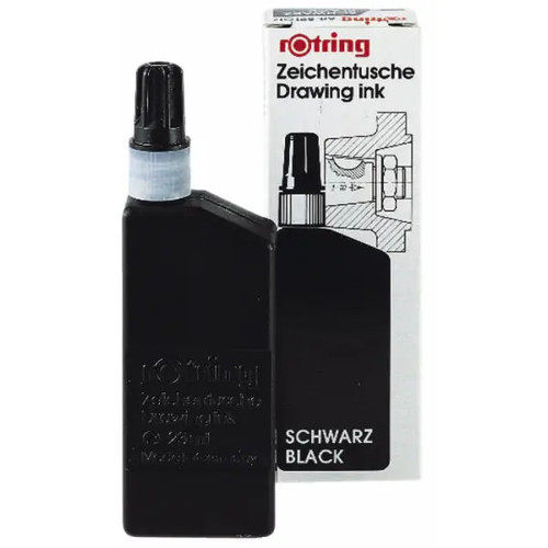 Rotring zeichentusche schwarz - zeichentusche,