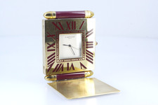 Cartier Uhr - Reisewecker - selten, Full Set mit original Cartier Box