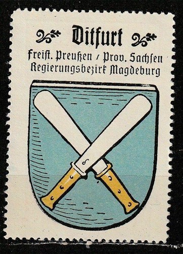 Ditfurt kaffee hag wappen - ditfurt,,