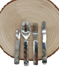 Bundeswehr Essbesteck/Feldbesteck Camping/Natur/Besteck/Edelstahl schwere Ausfü.