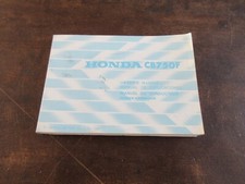 Honda CB750F Bol d'or 1981 Owner's manual Fahrer-Handbuch Manuel