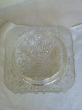 Wand Lampe Decken Leuchte Ersatzglas, Vintage 1960er Sonne Strahlen, 23x23x12 cm