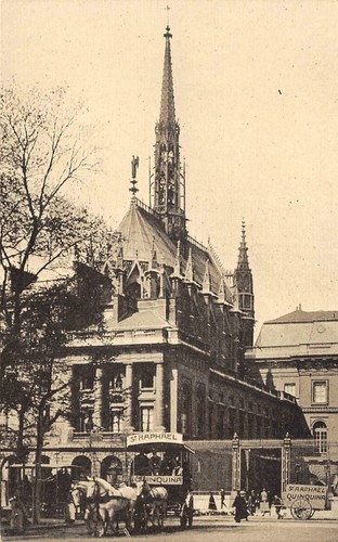 Paris die heilige affenkapelle - die,