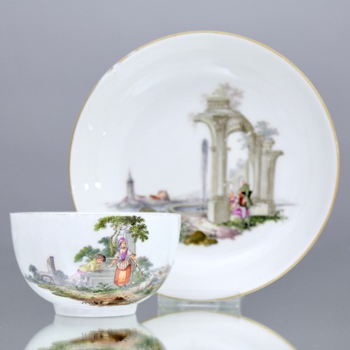 Meissen 1760 teetasse mit - teetasse,